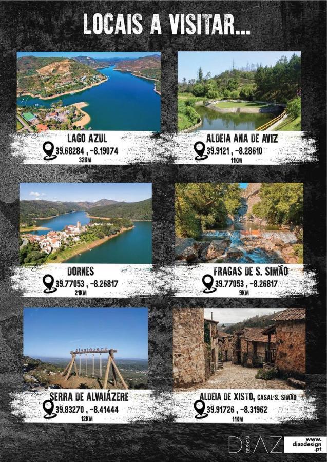 Alojamento Local - Casa Amarela Alvaiázere エクステリア 写真